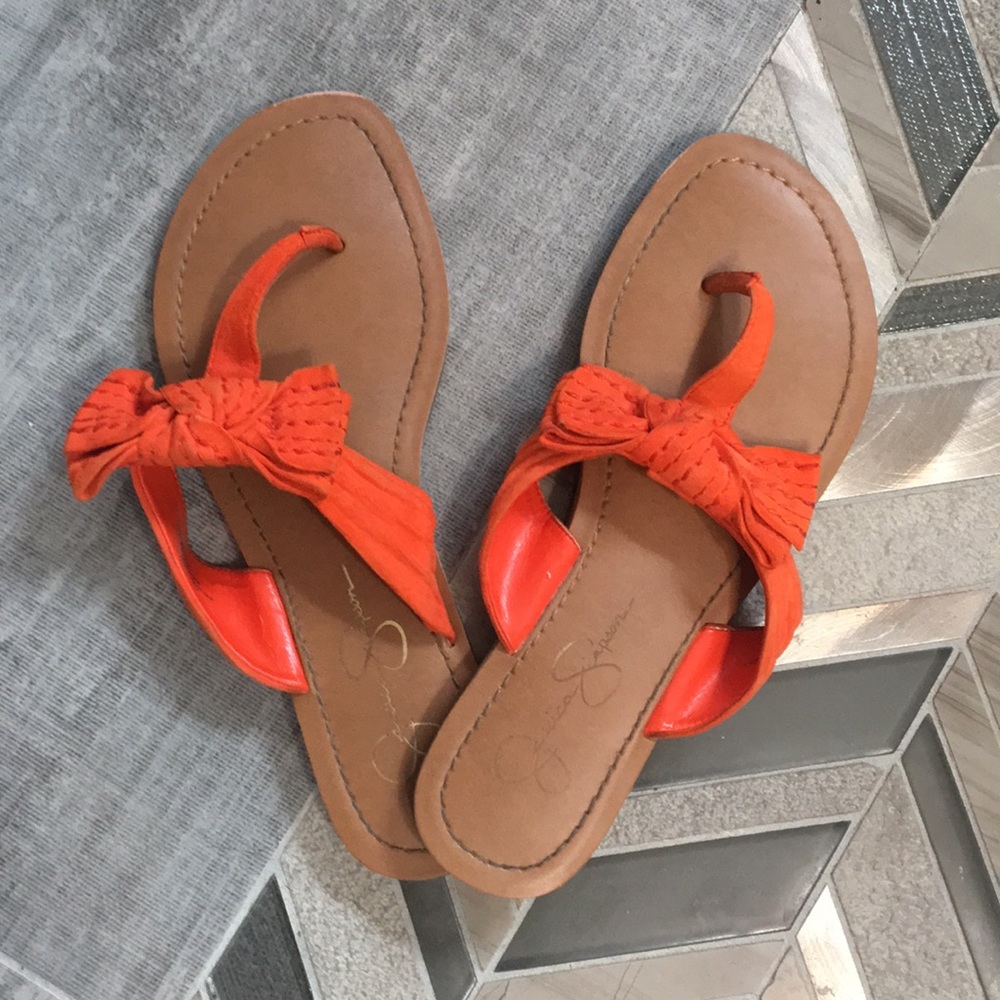 Jessica Simpson Bow Sandals Size 7.5
